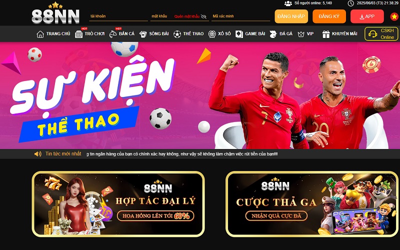 Cá cược Khúc Côn Cầu 88NN