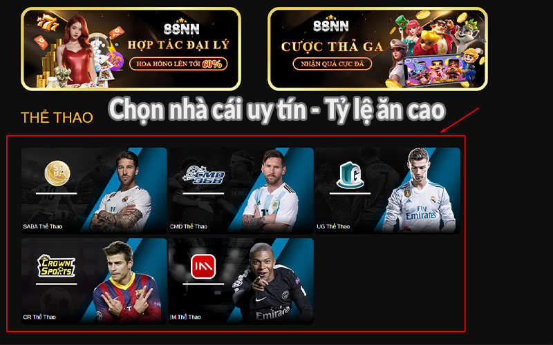 Chọn nhà cái uy tín - Tỷ lệ ăn cao